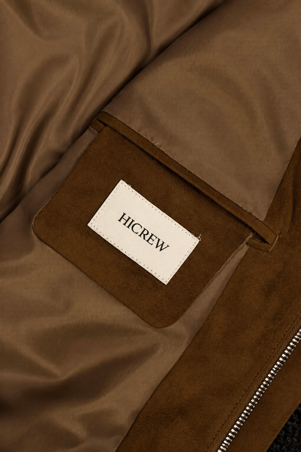 Chaqueta ligera marrón