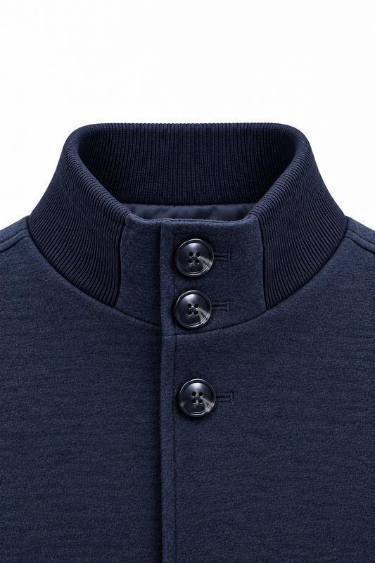 Chaqueta bomber azul marino