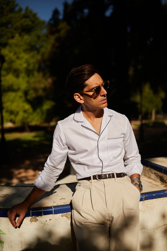Camisa Hollywood blanca