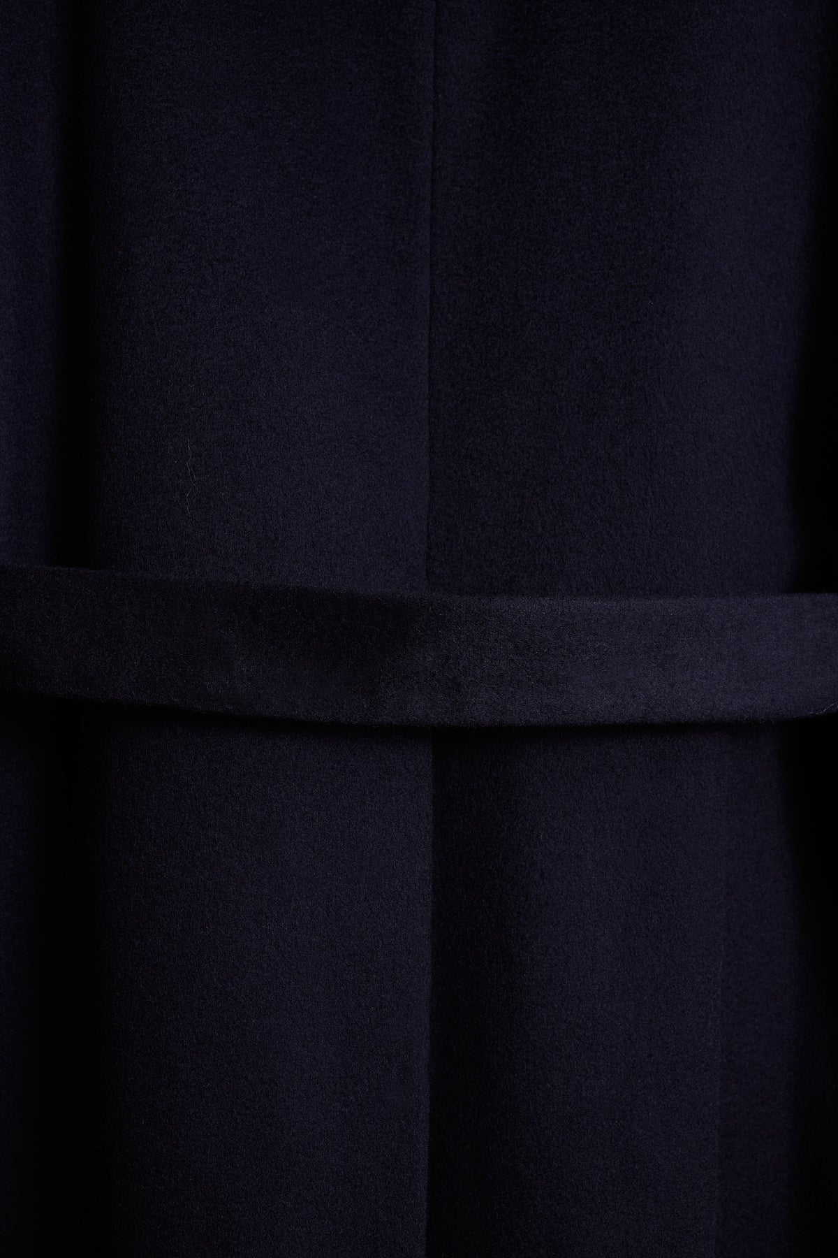 Abrigo raglan lana cashmere azul marino