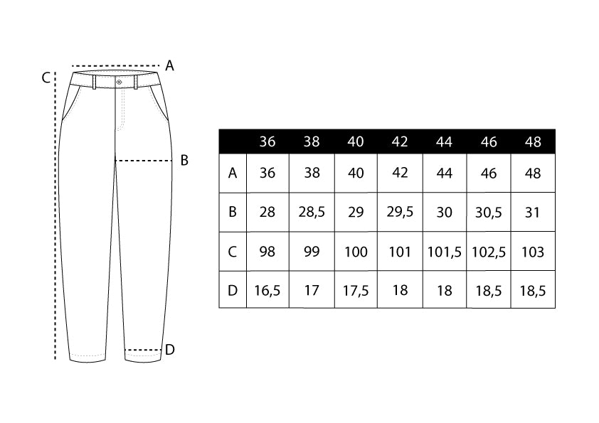 Pantalón punto premium gris