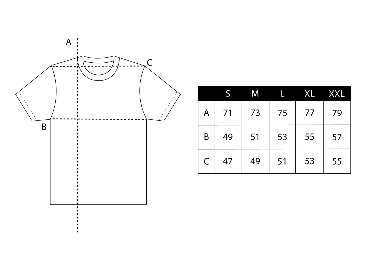 Camiseta The T-shirt blanca