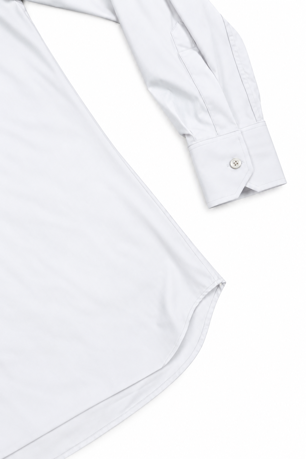 Camisa henley técnica blanca
