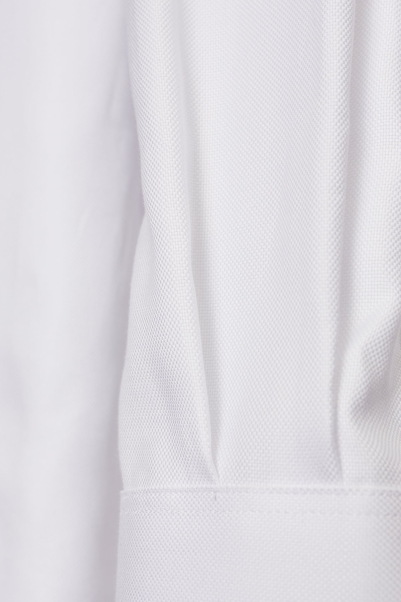 Camisa cuello minimal blanca