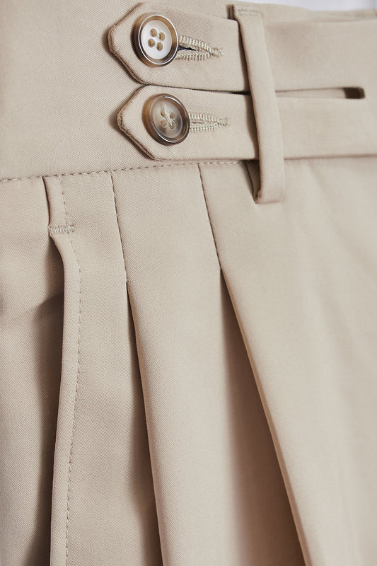 Pantalón jogger técnico sartorial beige