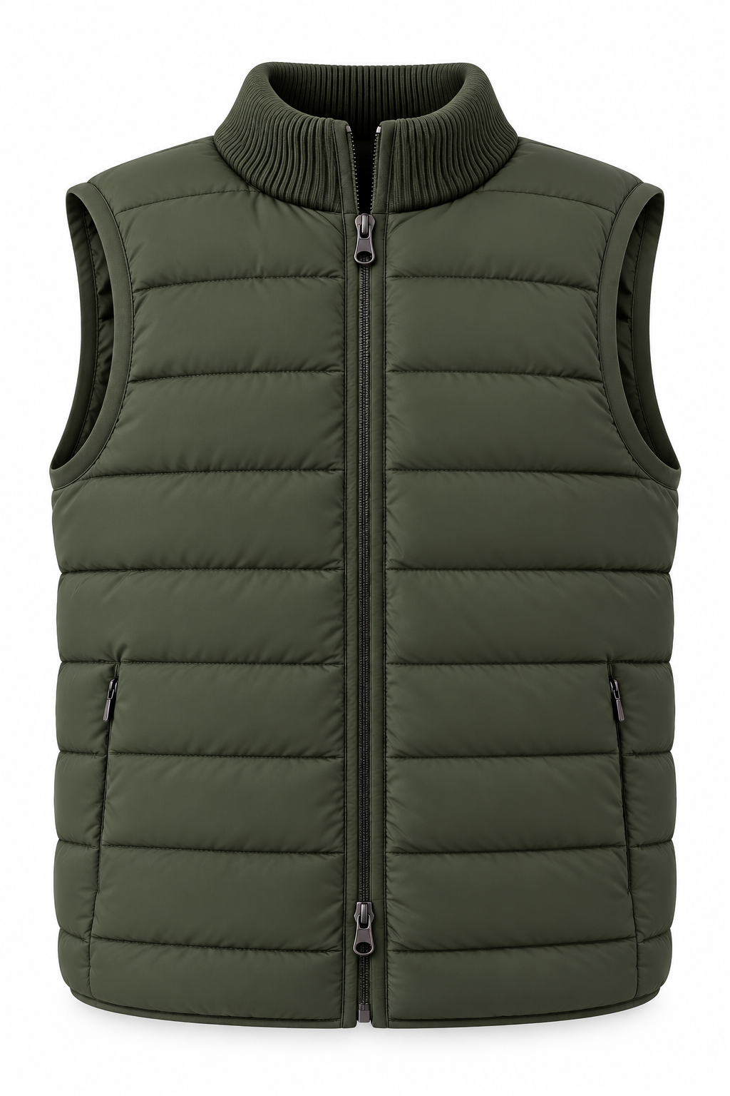 Chaleco reversible verde