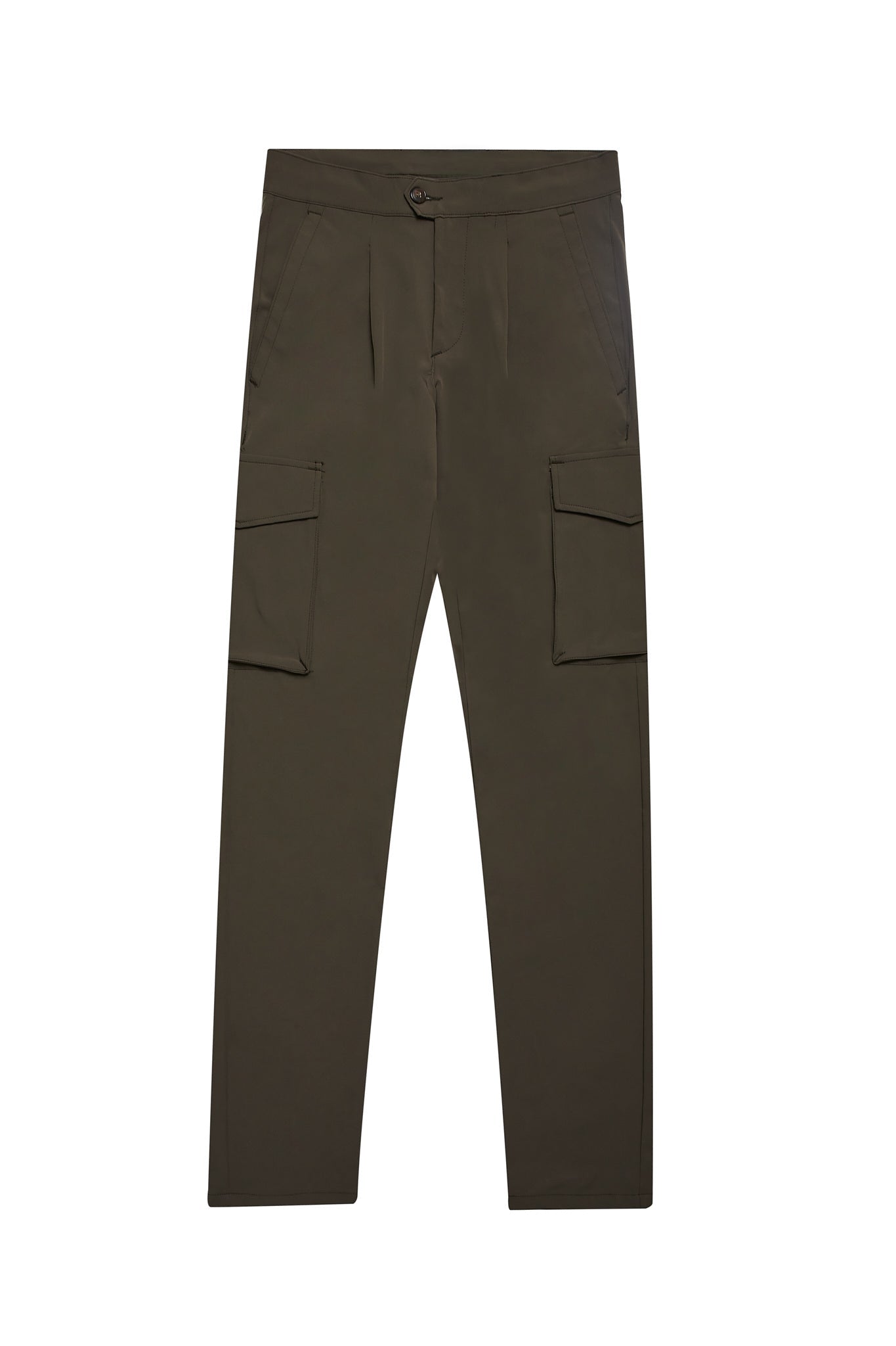Pantalón cargo técnico pinzas verde