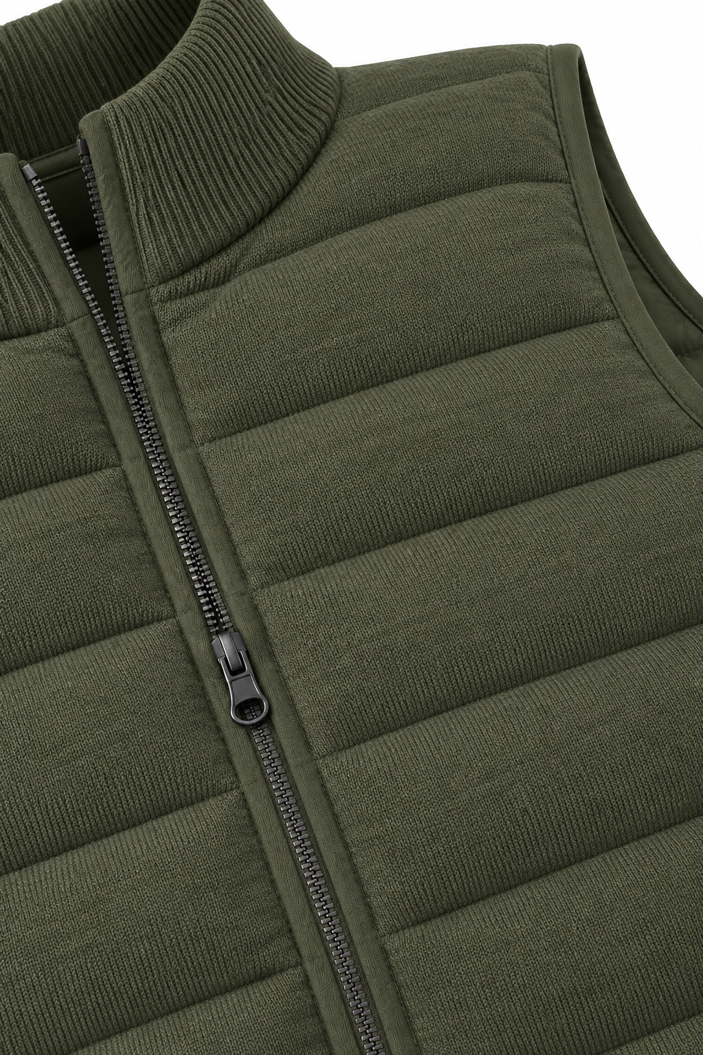 Chaleco reversible verde