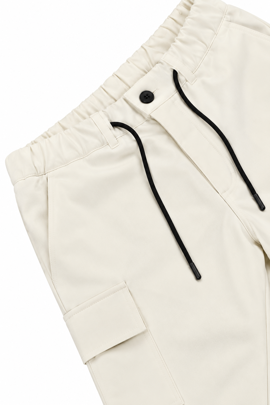 Pantalón cargo travel crema