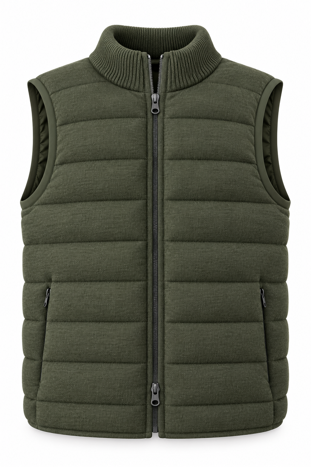Chaleco reversible verde