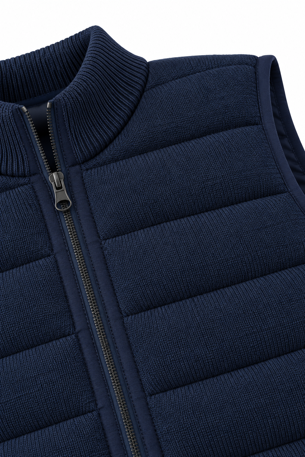 Chaleco reversible azul marino