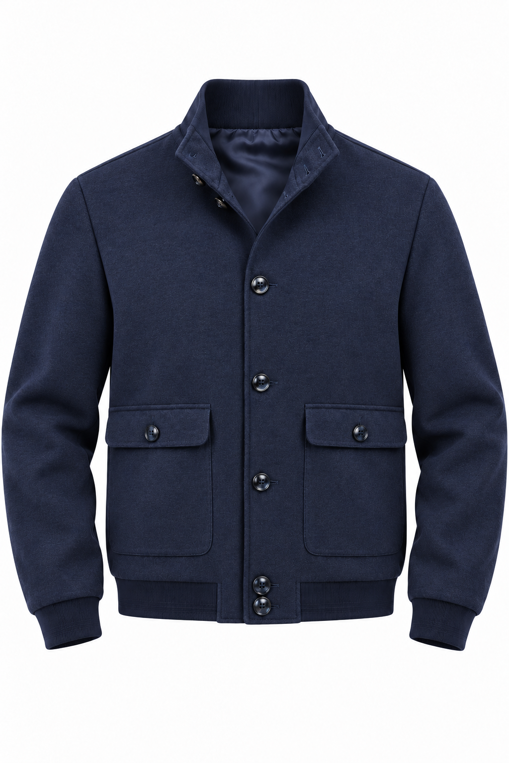 Chaqueta bomber azul marino