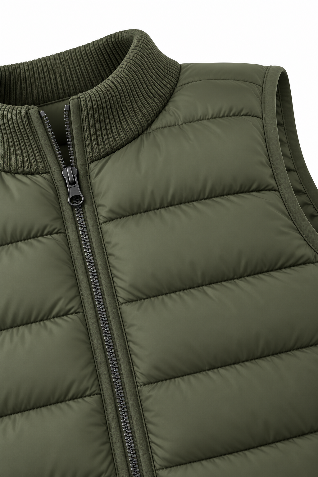 Chaleco reversible verde