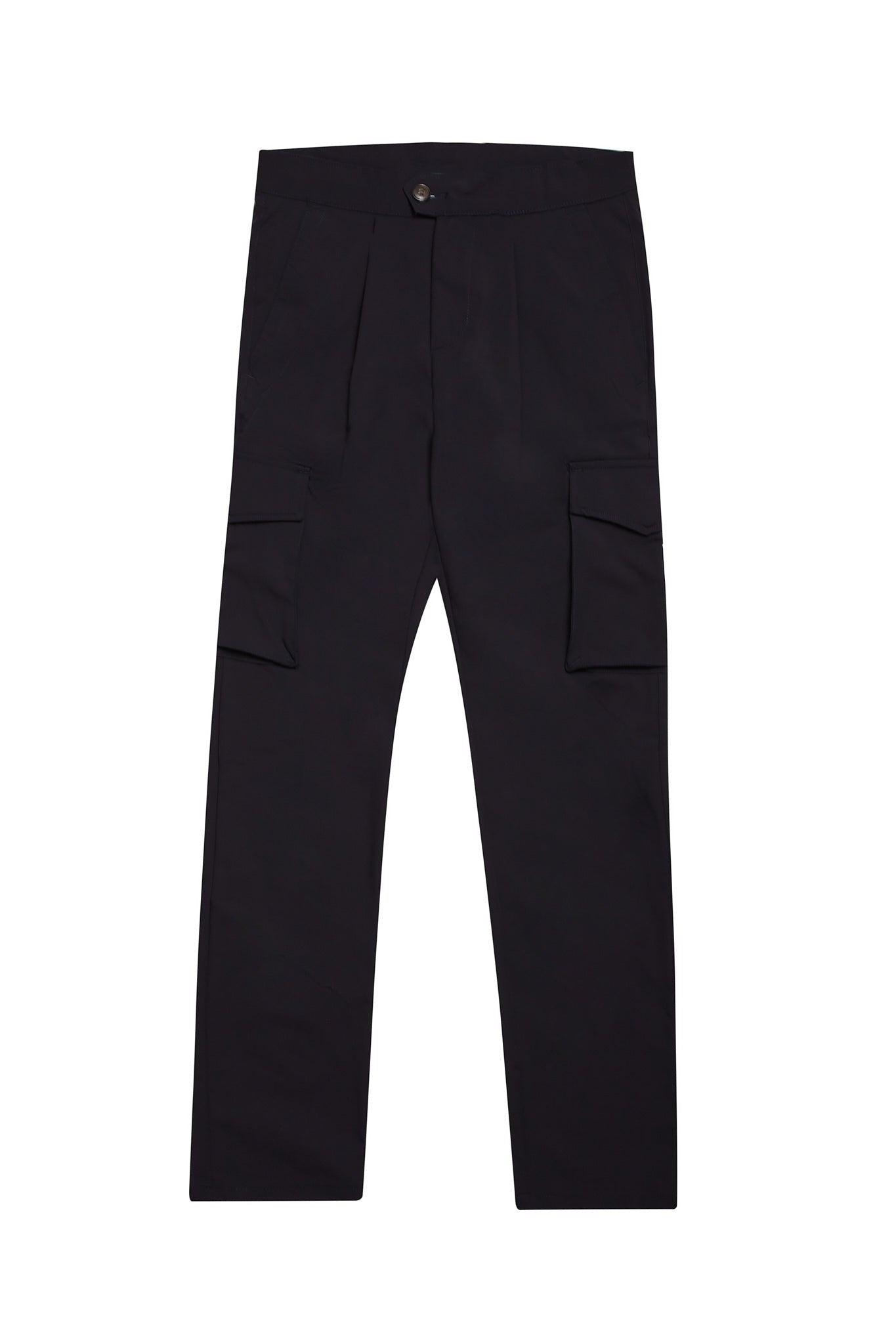 Pantalón cargo pinzas técnico azul marino