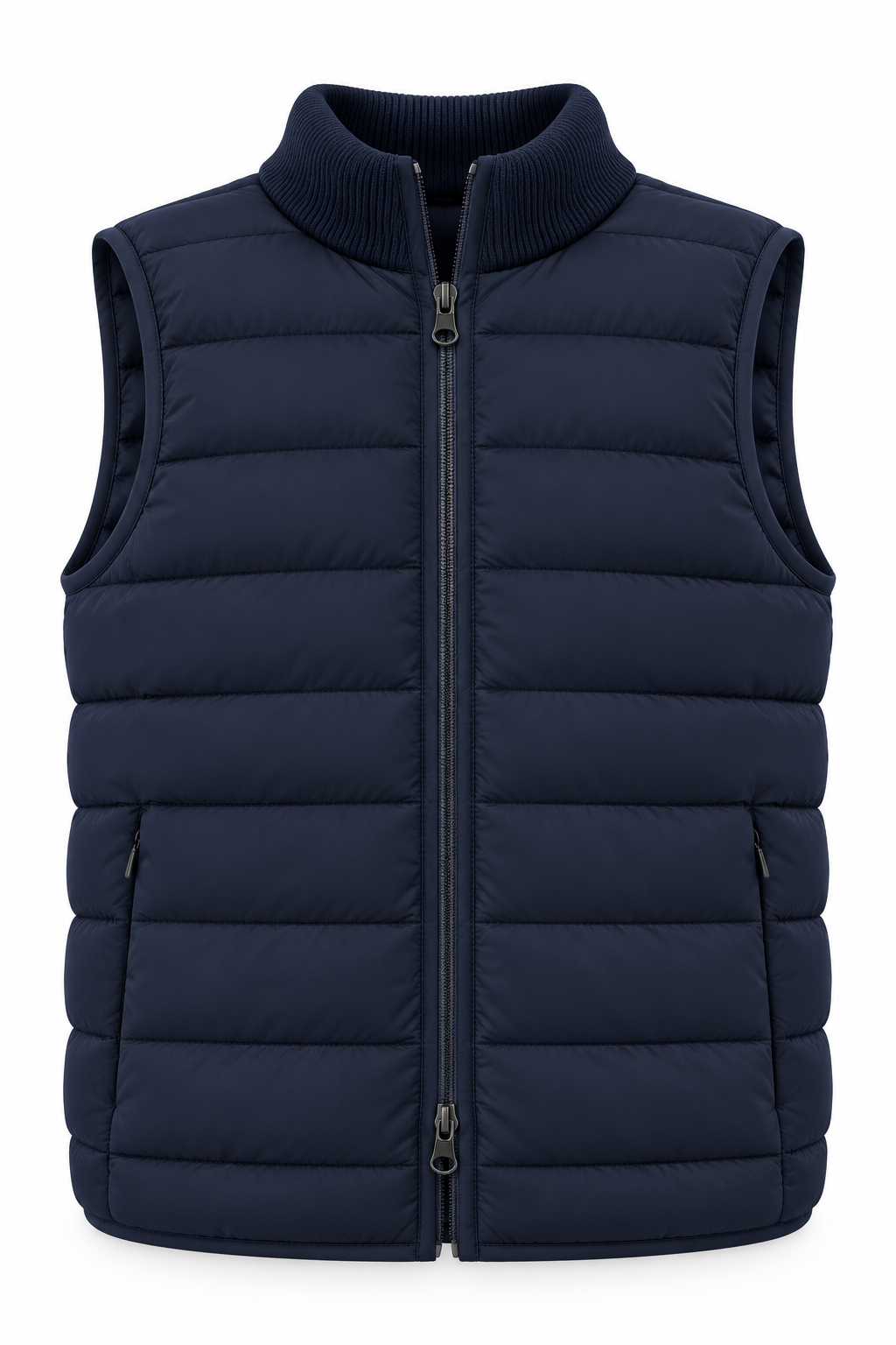 Chaleco reversible azul marino
