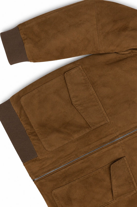 Chaqueta ligera marrón