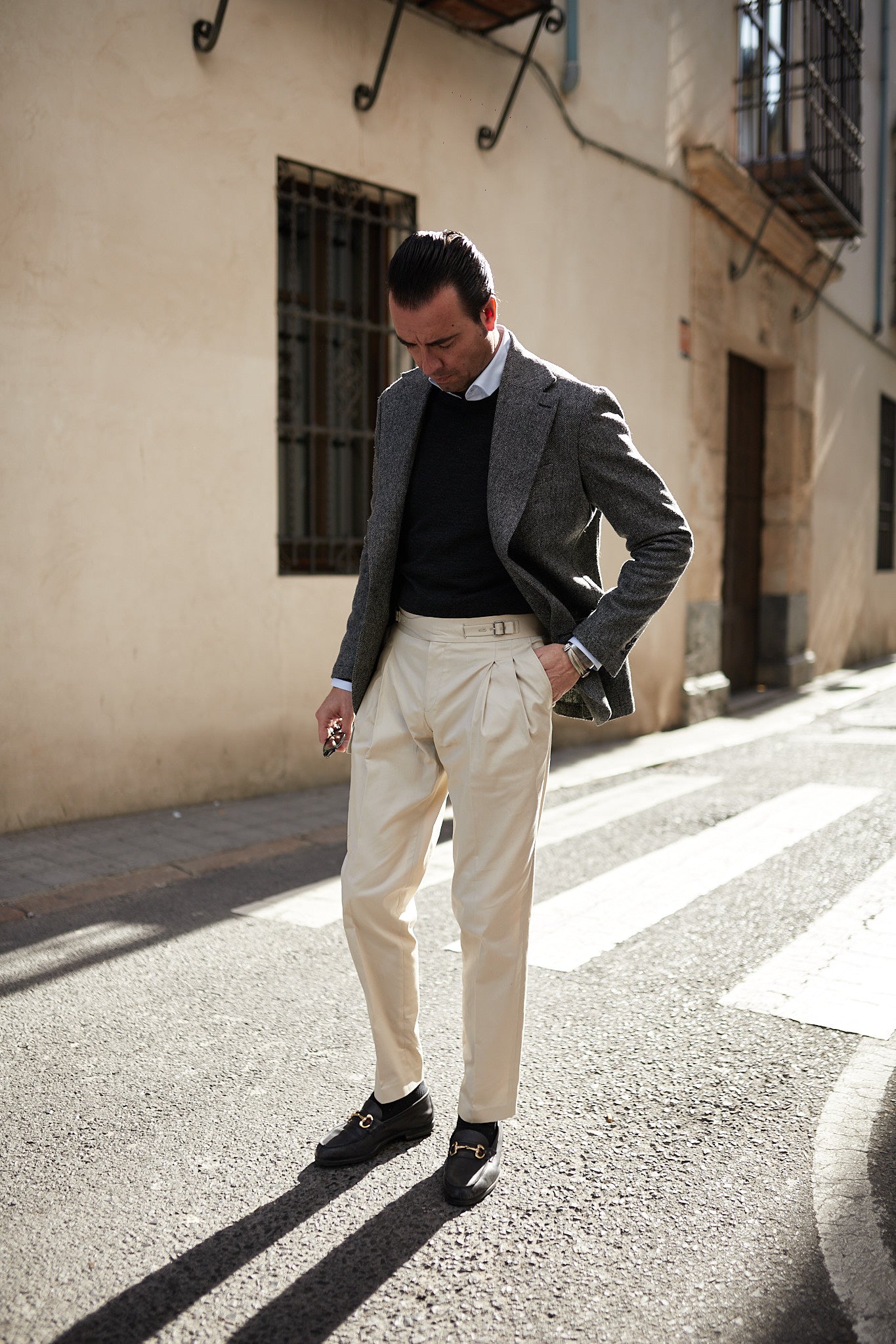 Pantalón gurkha beige Made to Order
