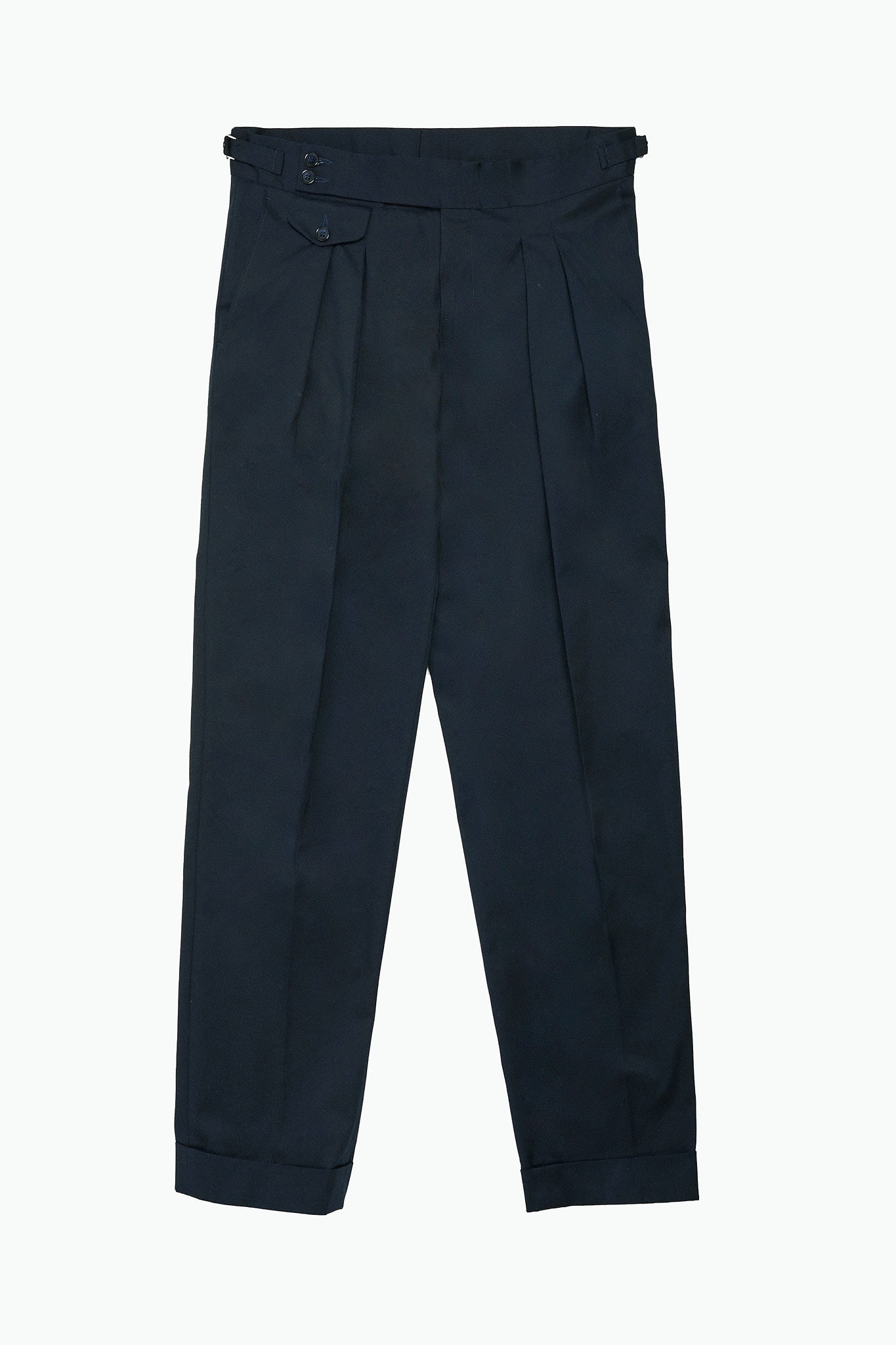 Pantalón Traje algodón azul marino