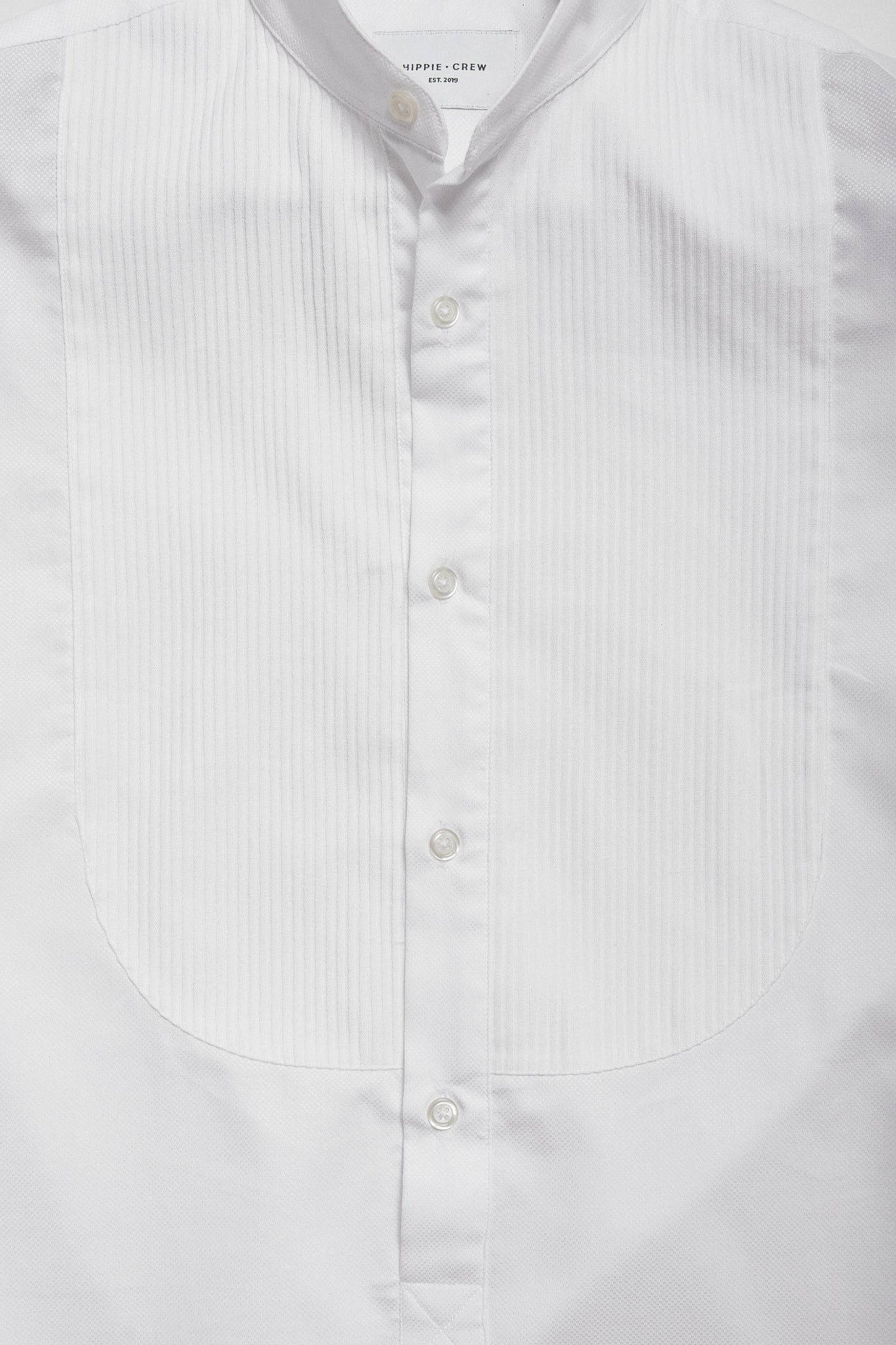 Camisa Mao blanca jaretas
