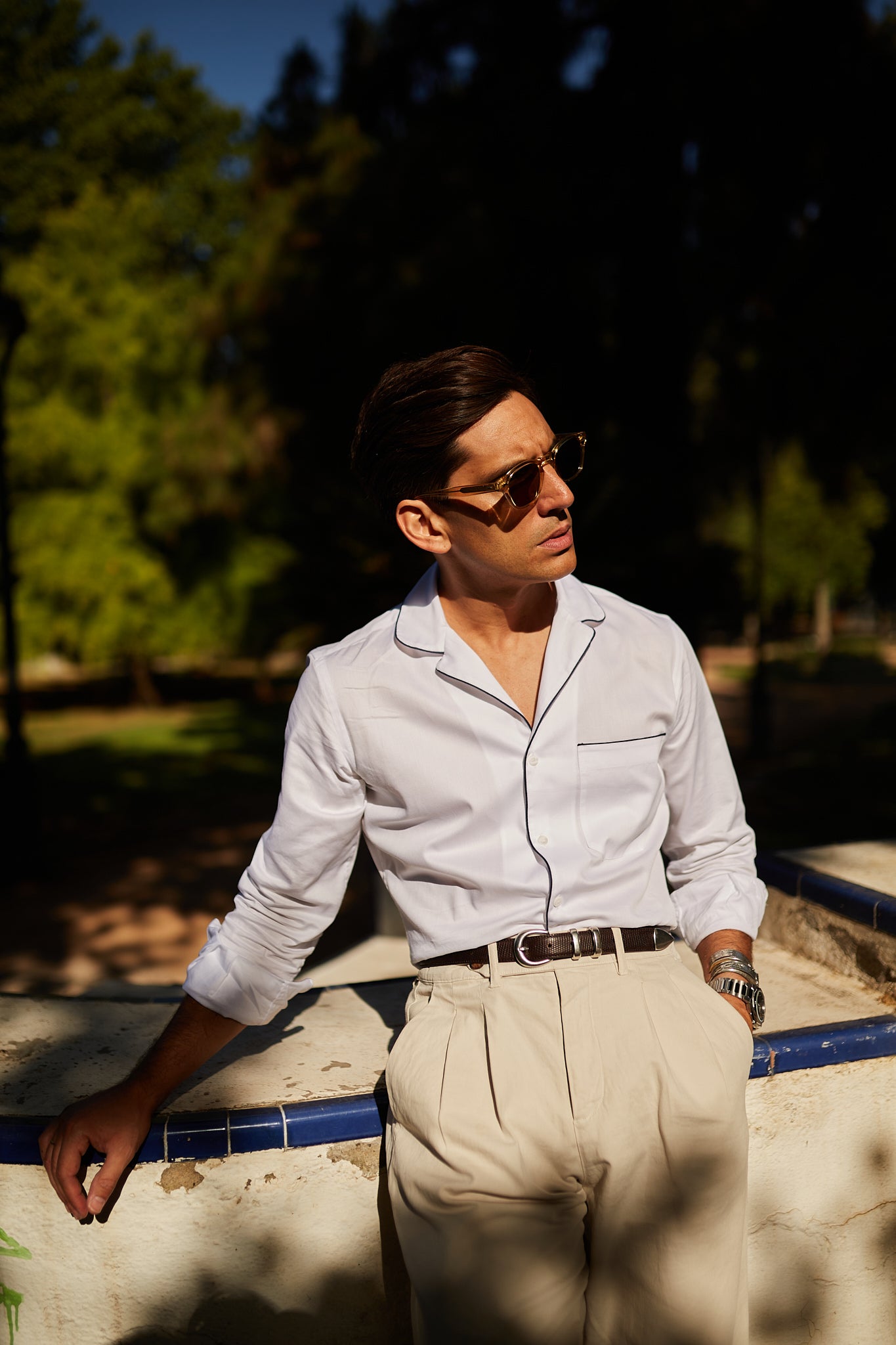 Camisa Hollywood blanca