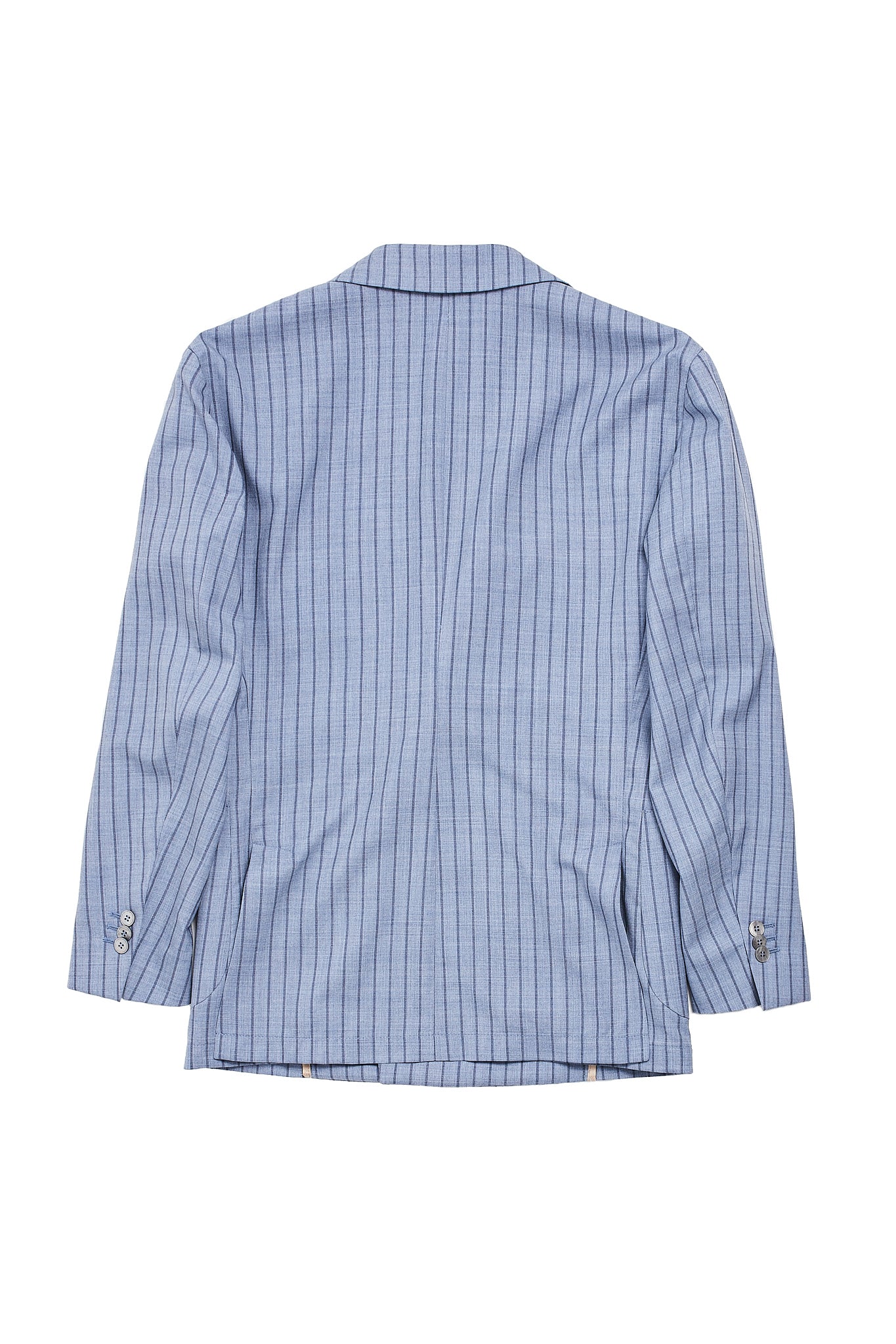 Americana traje cruzado diplomático azul celeste Drago