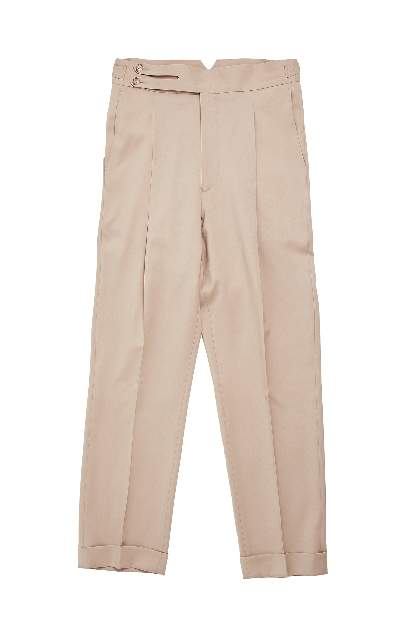 Pantalón traje camel Marzotto