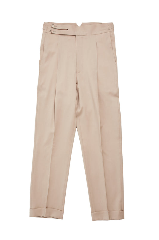 Pantalón traje camel Marzotto