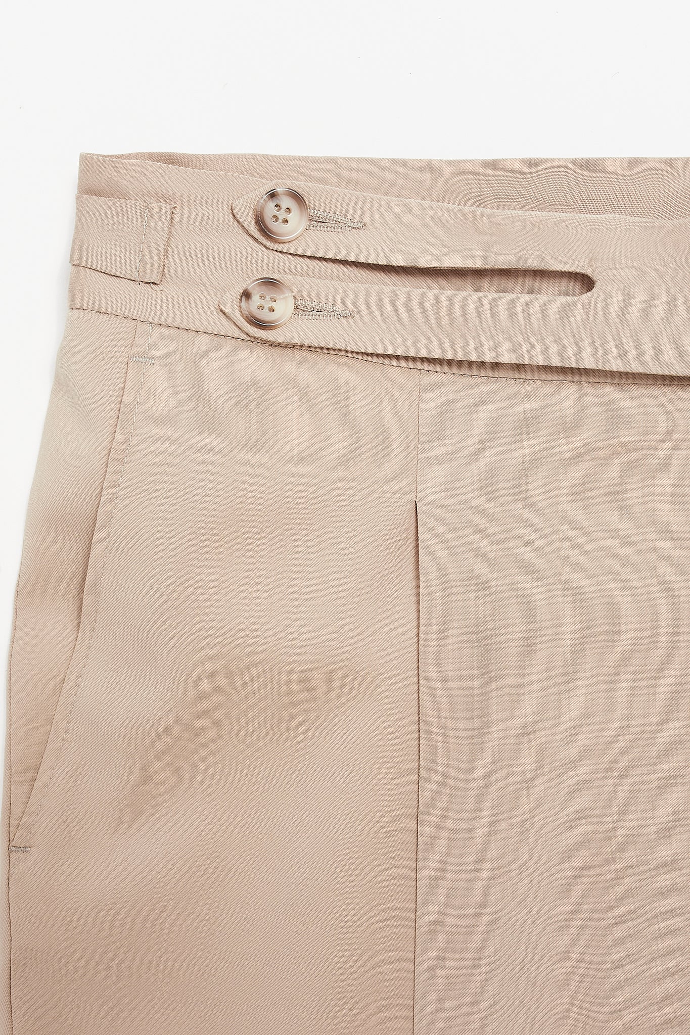 Pantalón traje camel Marzotto