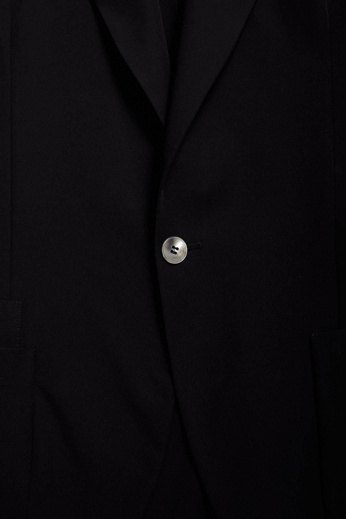 Americana técnica sartorial azul marino