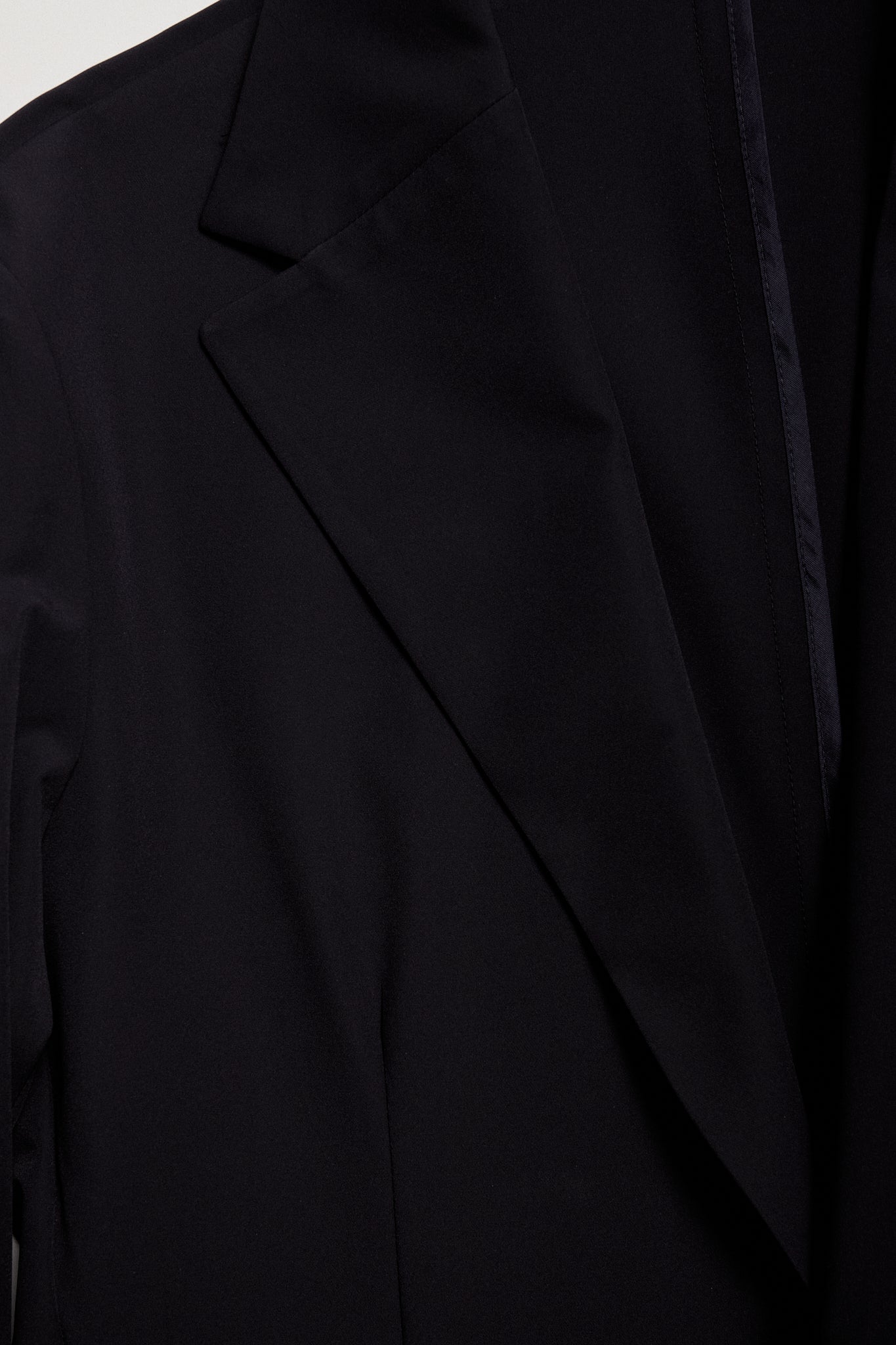 Americana técnica sartorial azul marino