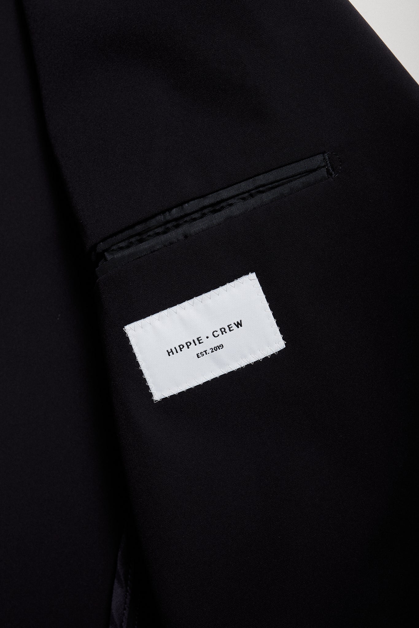 Americana técnica sartorial azul marino