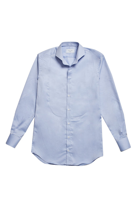 Camisa celeste pechera