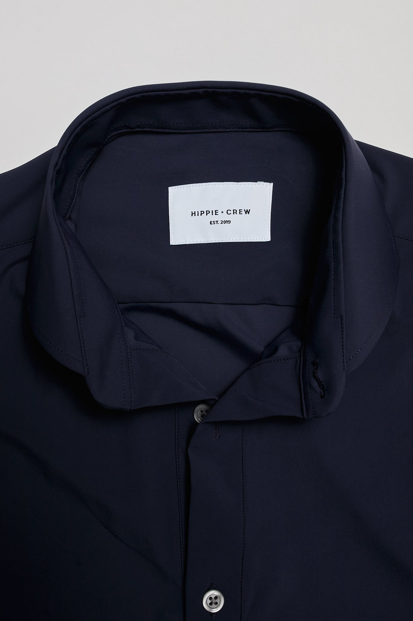 Camisa polera técnica azul marino