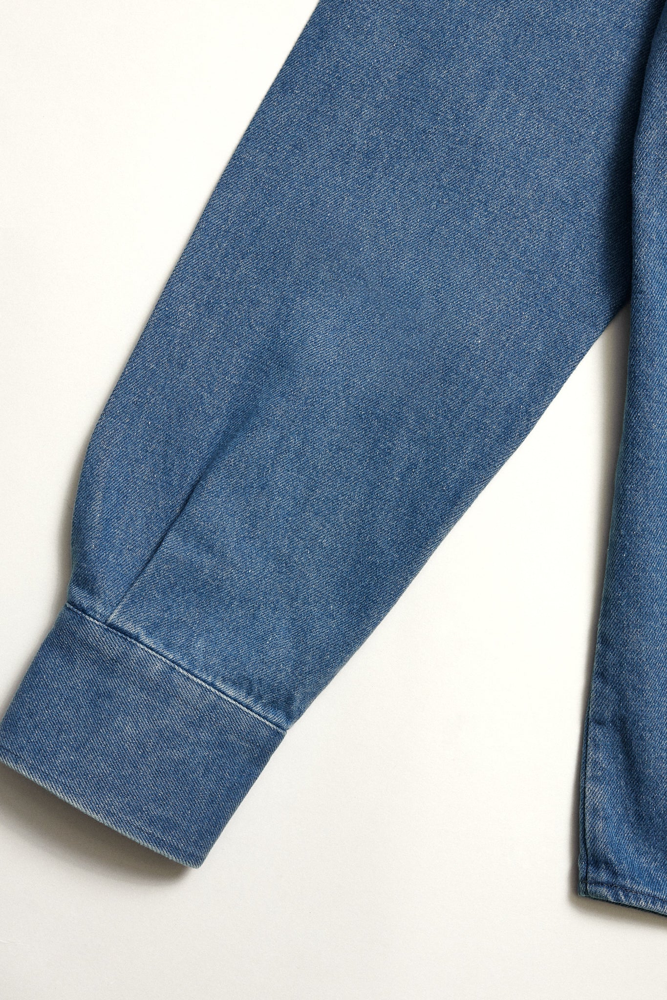 Polera denim pechera