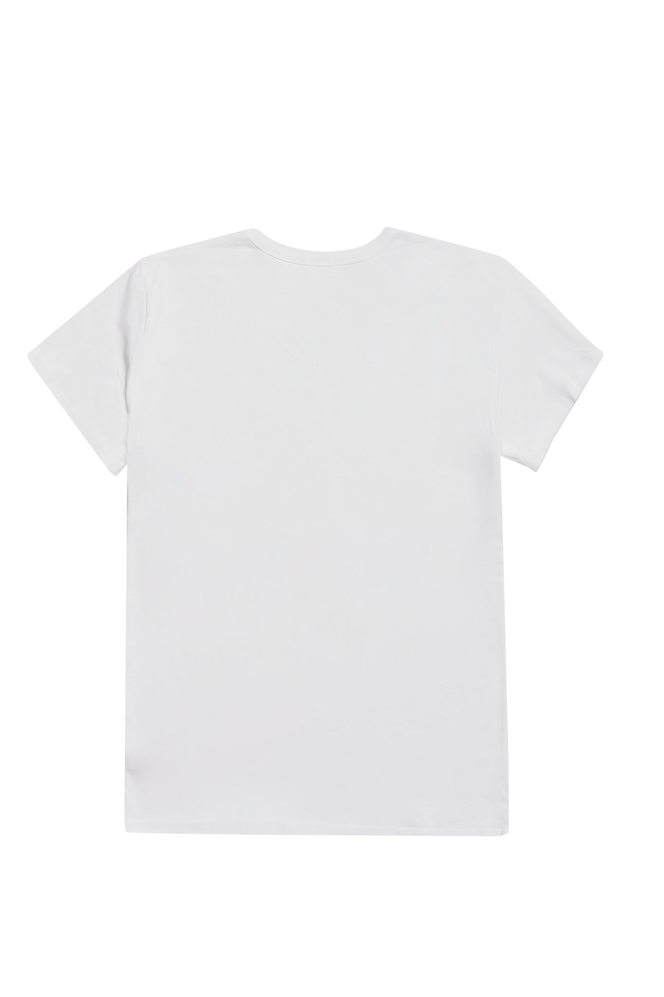 Camiseta cuello pico blanca