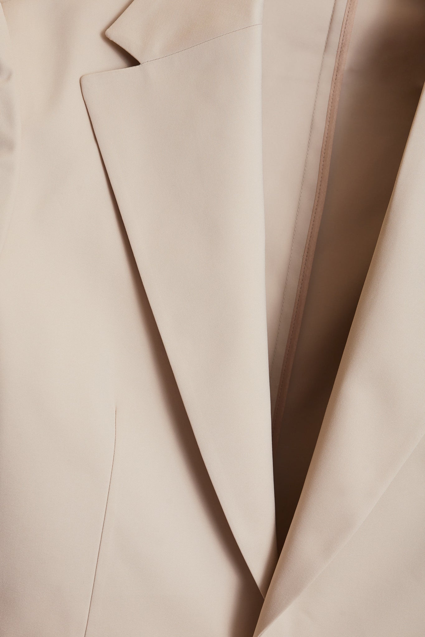 Americana técnica sartorial beige