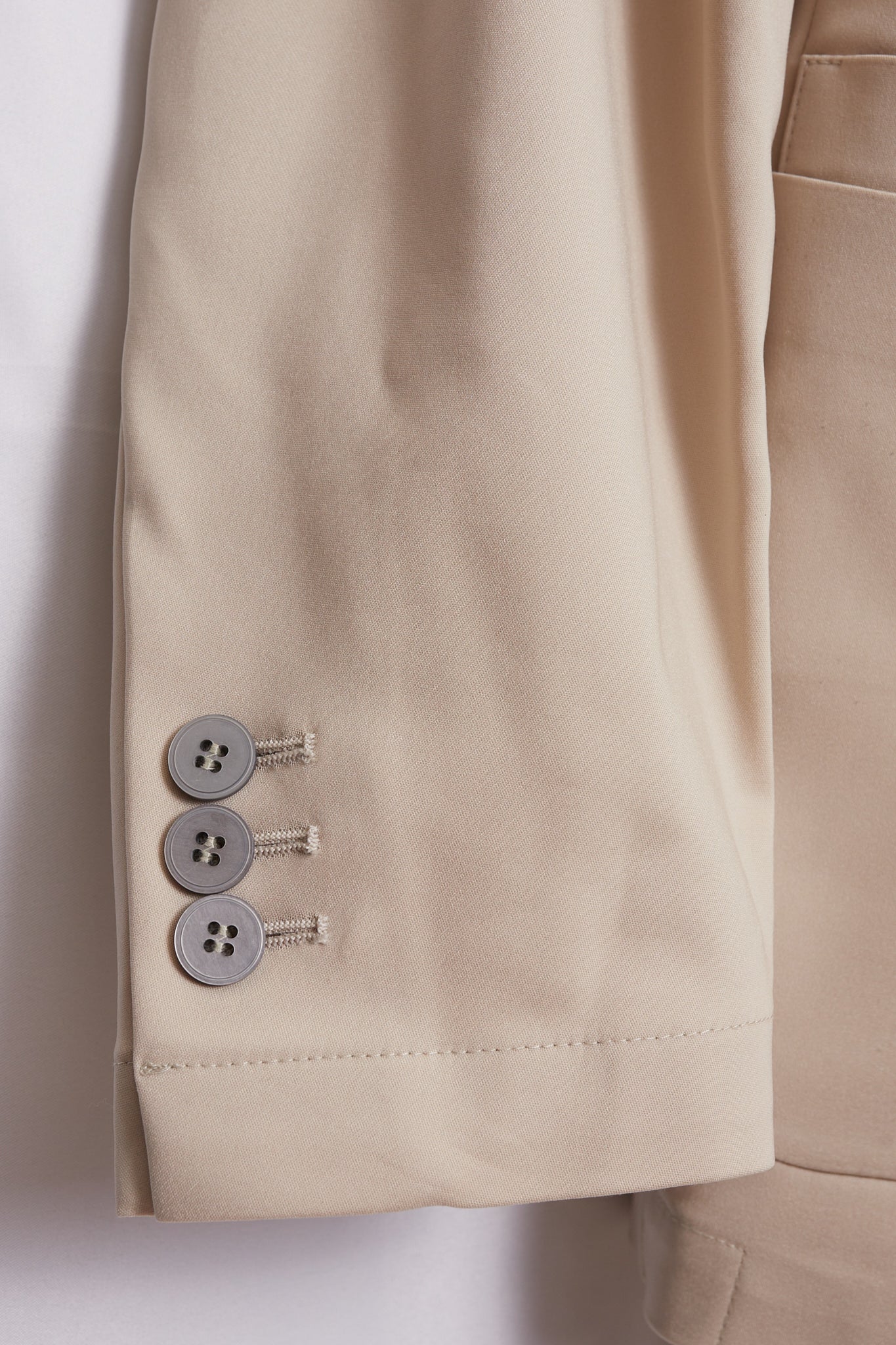Americana técnica sartorial beige