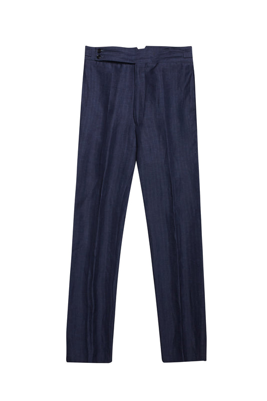 Pantalón traje azul noche espiga Vitale Barberis