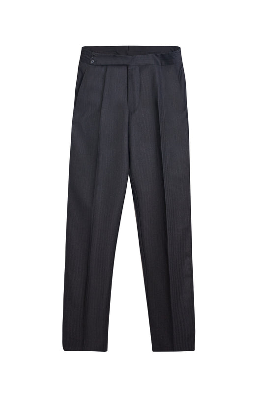 Pantalón sartorial gris espiga Ready to Wear