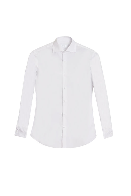 Camisa vestir blanca slim fit