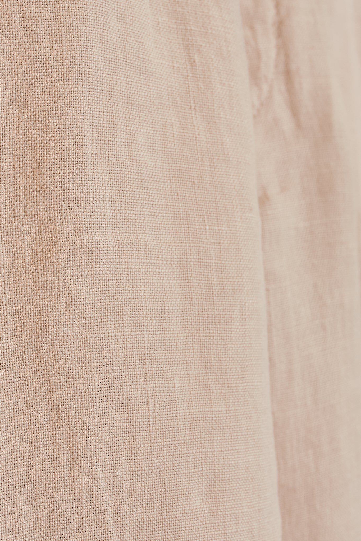 Pantalón jogger lino beige