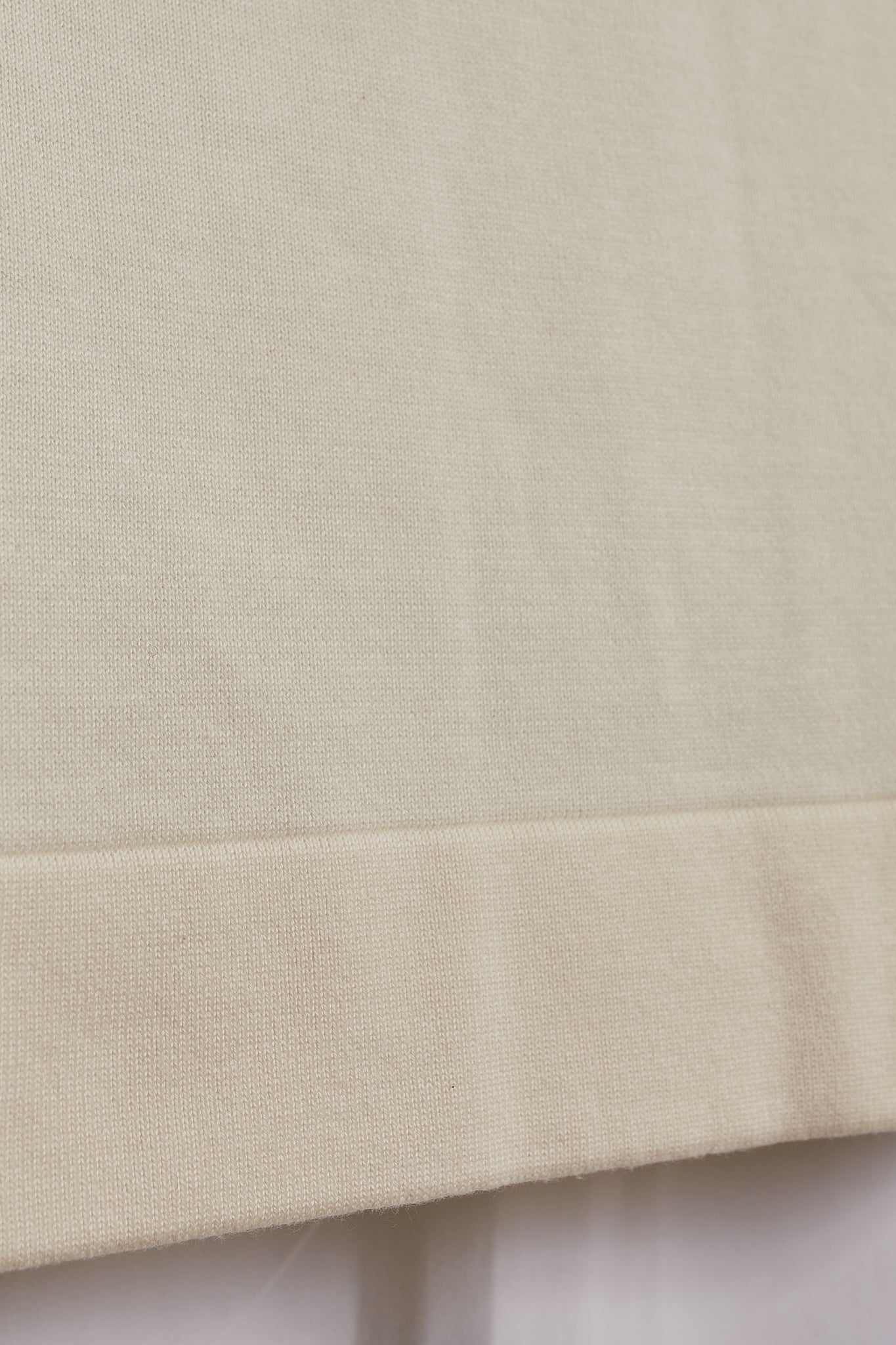 Camiseta punto crema