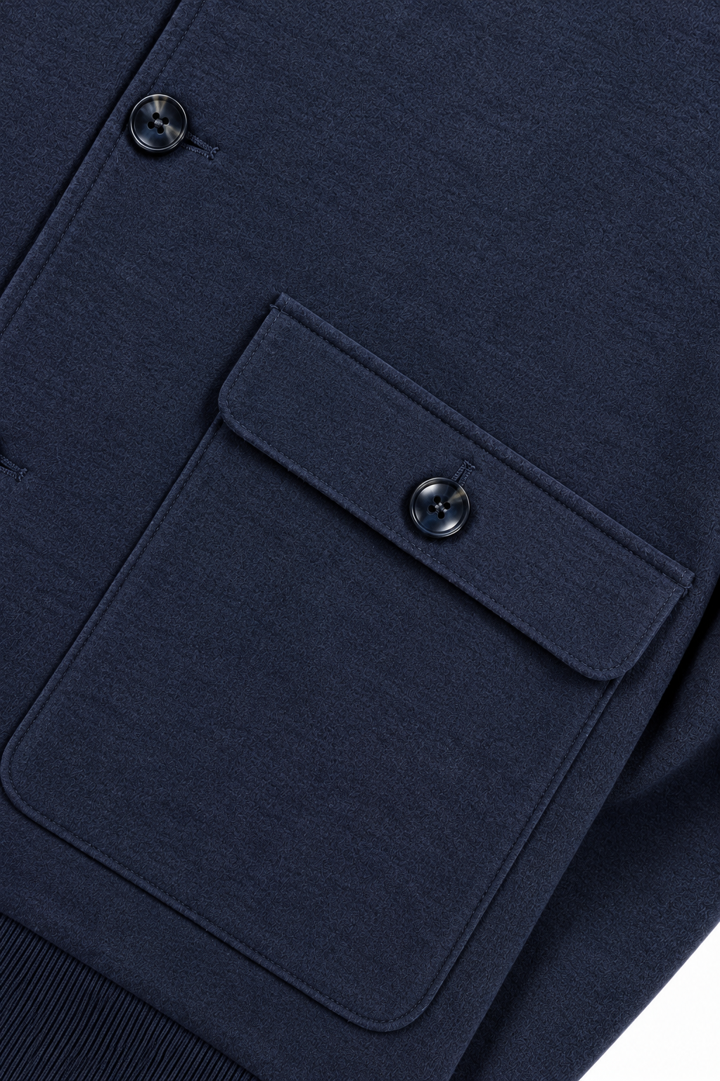Chaqueta bomber azul marino