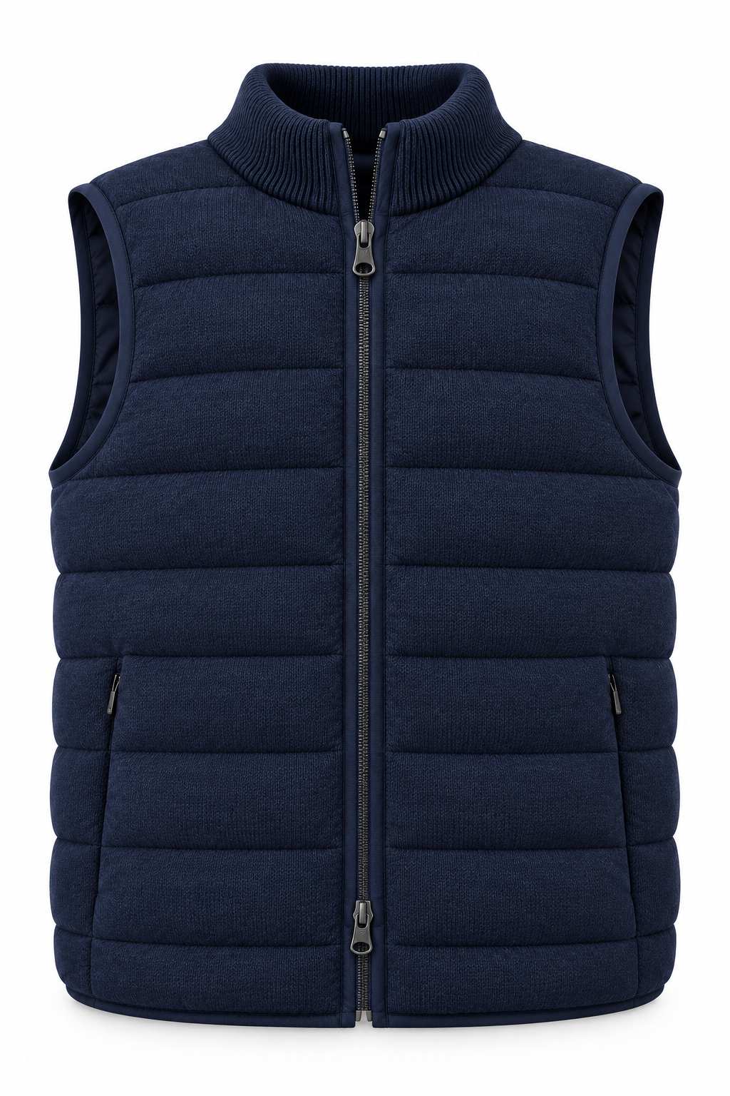 Chaleco reversible azul marino