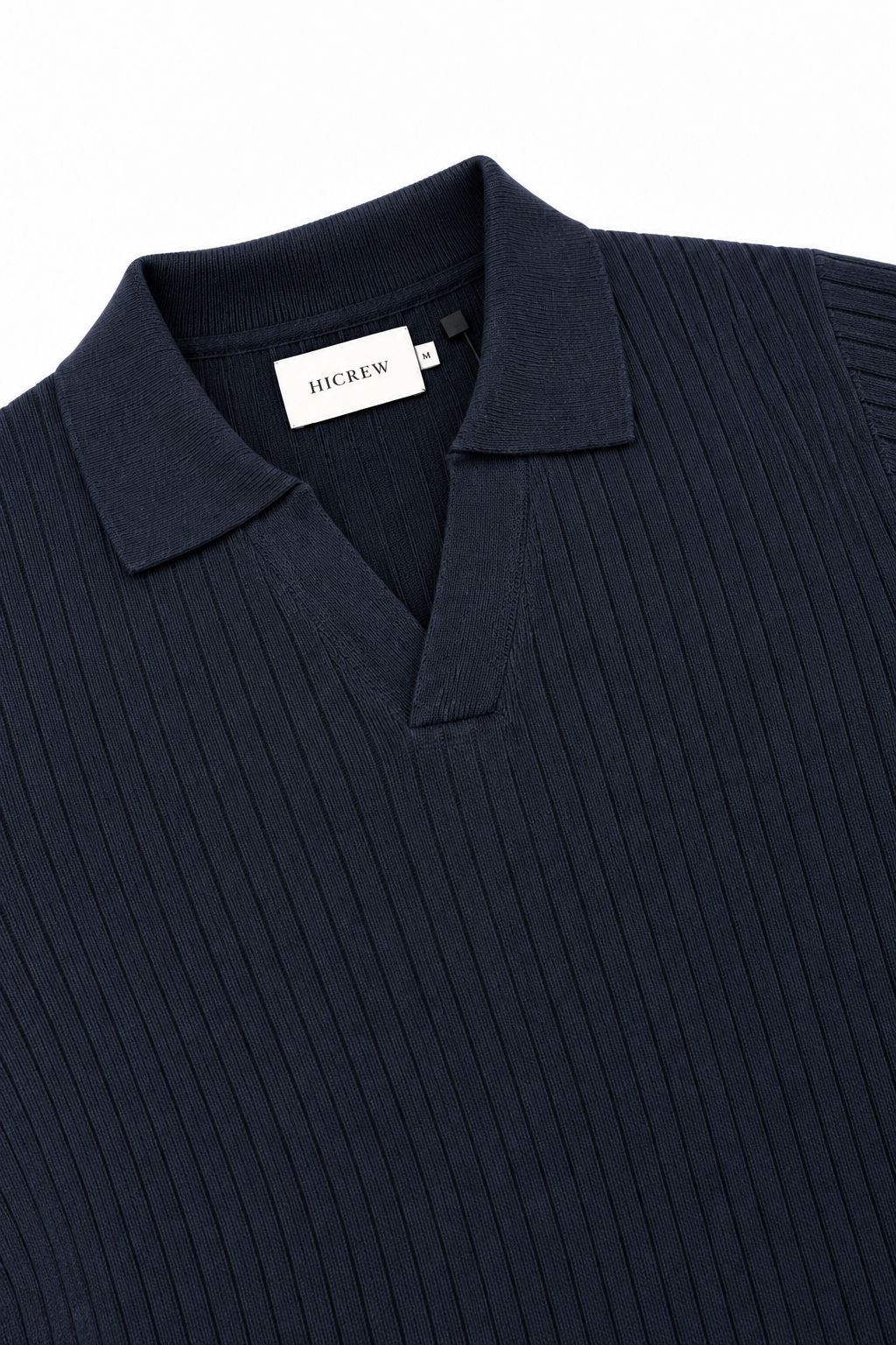 Jersey polo algodón azul marino