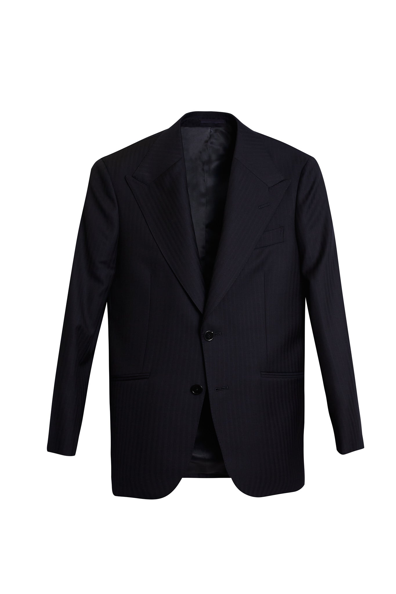 Americana traje azul marino espiga Ready to Wear