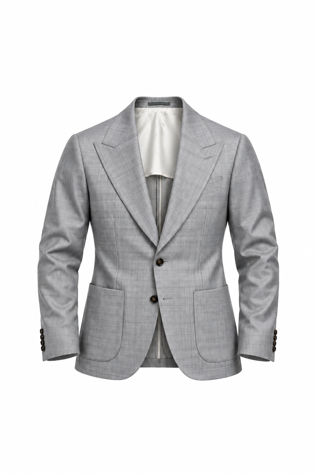 Americana traje gris claro