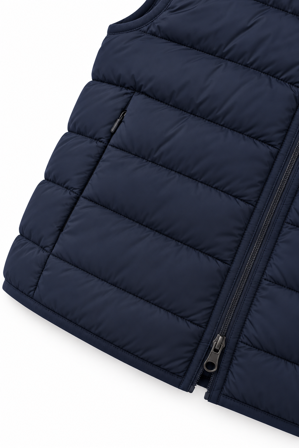 Chaleco reversible azul marino