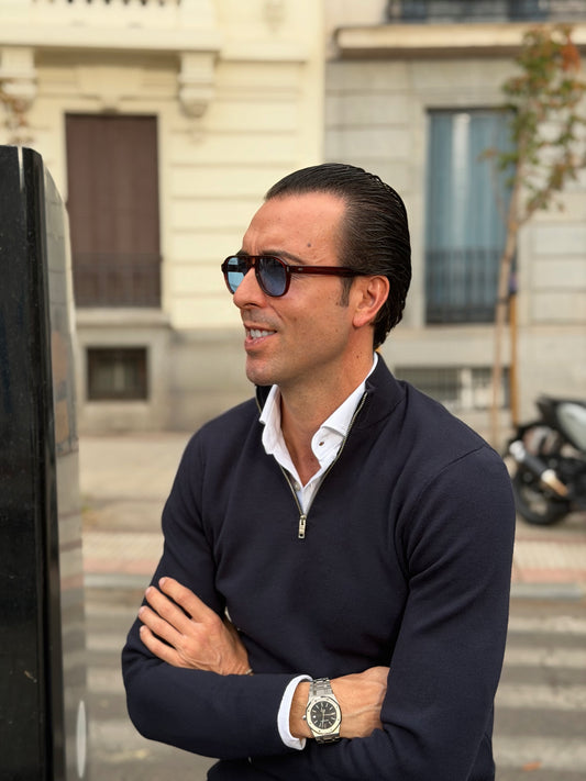 Gafas de sol Archy Welfare x HICREW aviador marrón