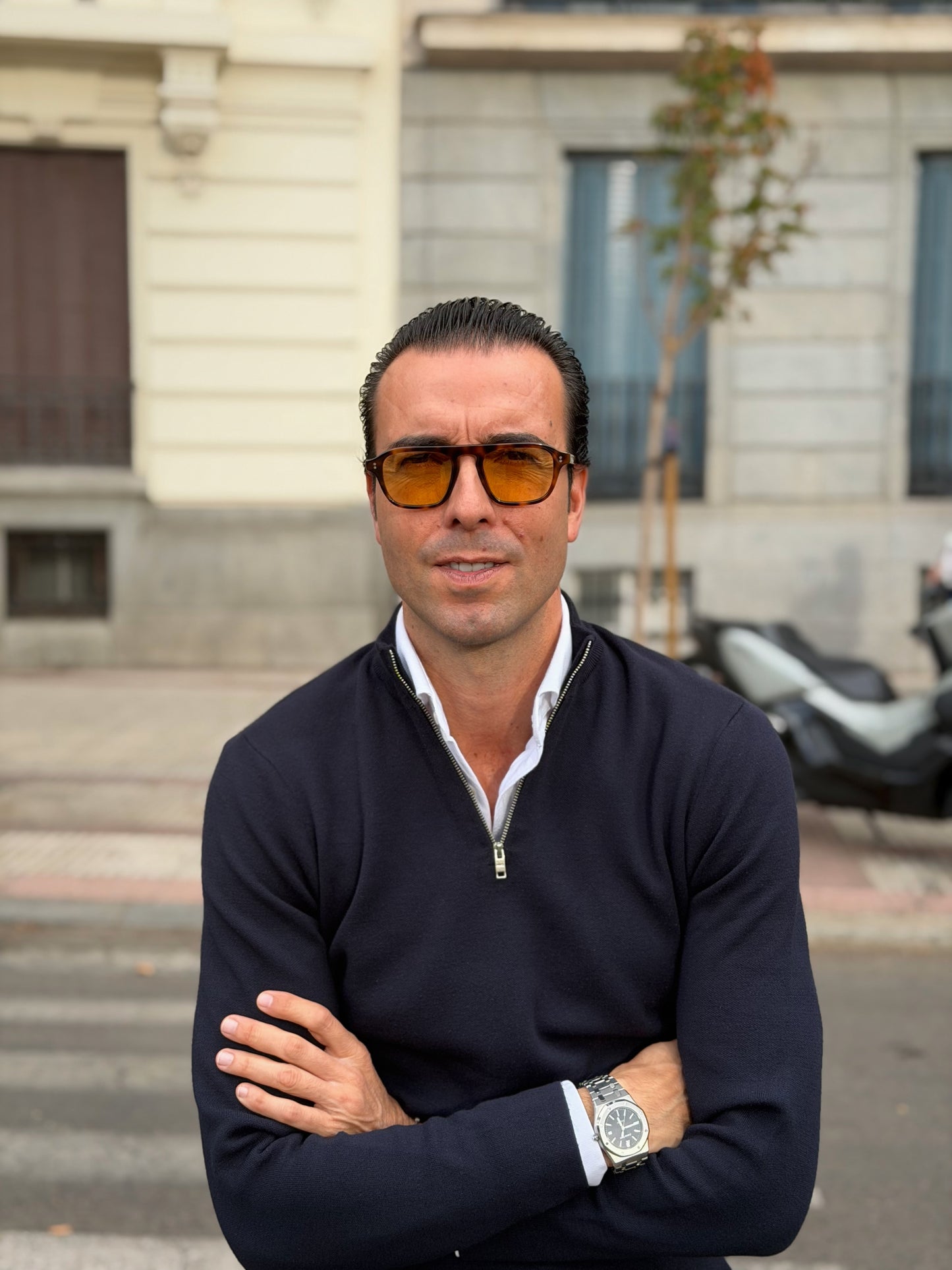 Gafas de sol Archy Welfare x HICREW Lucca marrón